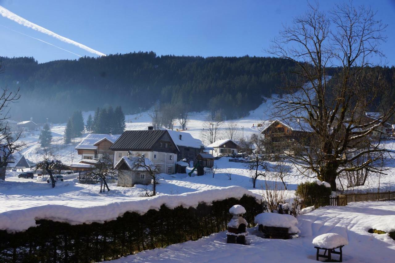 Appartementen Haus Bergblick Gosau Exterior foto