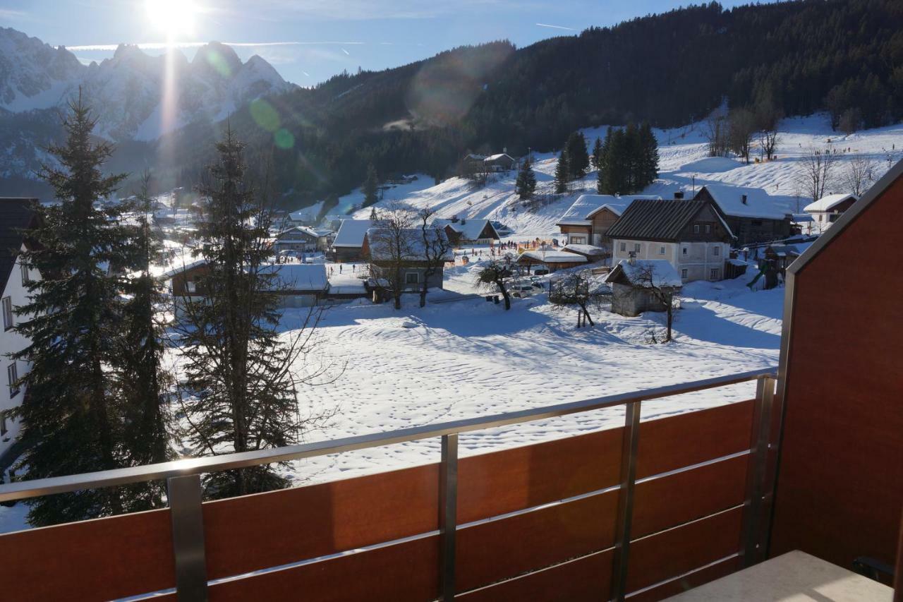 Appartementen Haus Bergblick Gosau Exterior foto
