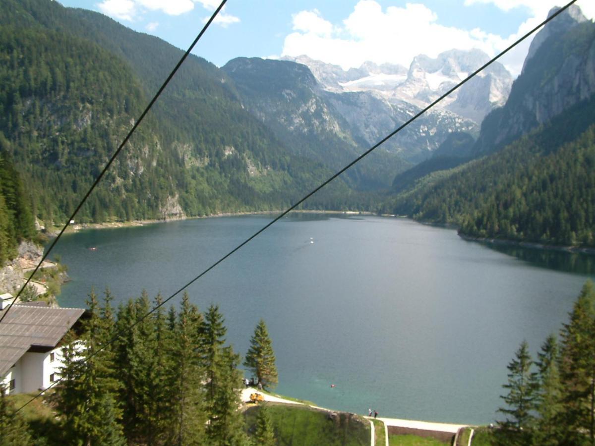 Appartementen Haus Bergblick Gosau Exterior foto